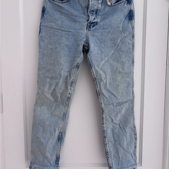 Sezane stonewashed Blue Denim Jeans - Picture 3 of 8
